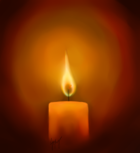 candle_speed_paint_by_xofoxygirlox-d4lvvpj